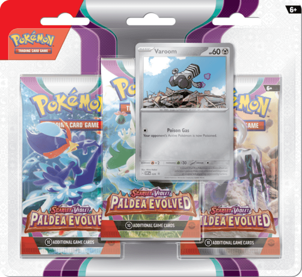 Paldea Evolved 3 Pack Blister - Image 2